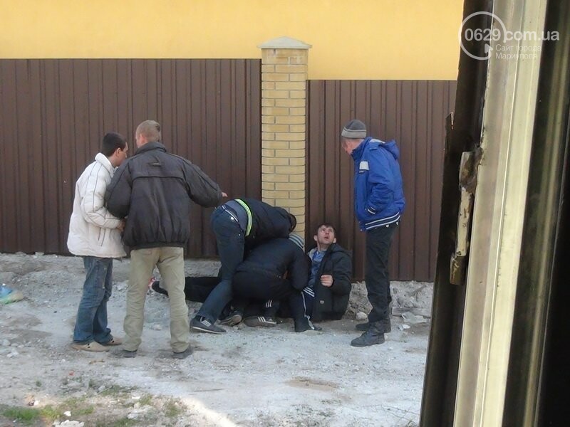 Бунт 640 мобилизованных под Днепропетровском 31 марта 2014