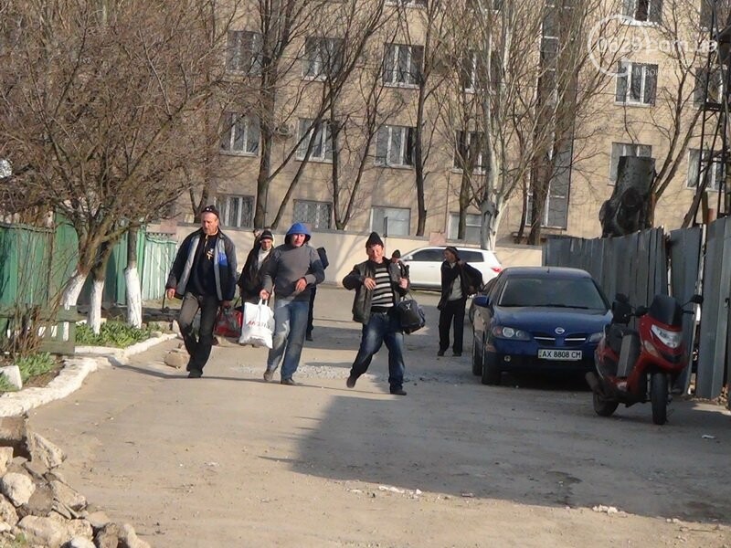 Бунт 640 мобилизованных под Днепропетровском 31 марта 2014