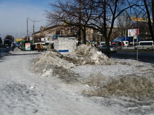 Запорожье в ледовых буграх и полях (ФОТО), фото-2 Запорожье в ледовых буграх и полях (ФОТО), фото-2