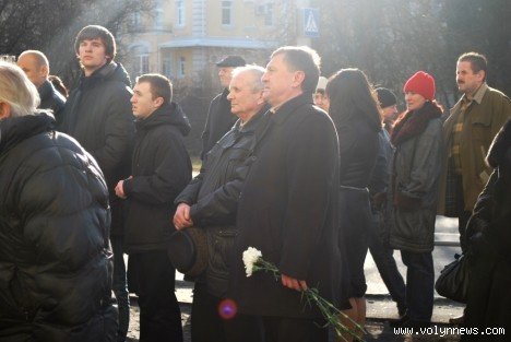 Відкрили меморіальну дошку страченим воякам УПА. ФОТО, фото-5 Відкрили меморіальну дошку страченим воякам УПА. ФОТО, фото-5