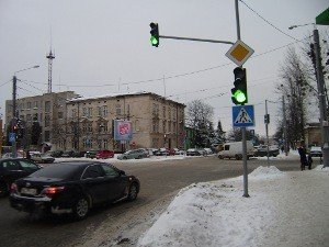 У Львові на перехресті Городоцька-Кульпарківська працюють..., фото-1 У Львові на перехресті Городоцька-Кульпарківська працюють світлофори, фото-1