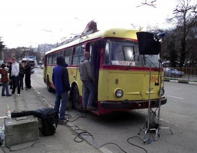 Татьяна Друбич покаталась по Ялте в стареньком троллейбусе (ФОТО), фото-4