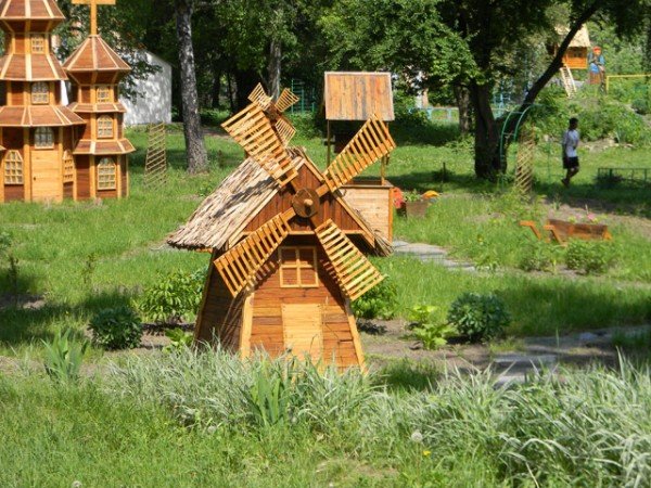 Казково-козацьке містечко, подароване школі-інтернату її ви..., фото-3 Казково-козацьке містечко, подароване школі-інтернату її вихованцями, фото-3