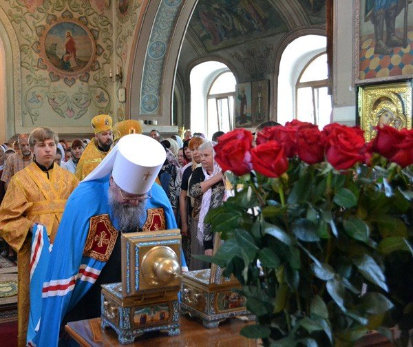 Вчера в кафедральном соборе Горловки отпраздновали престоль..., фото-3 Вчера в кафедральном соборе Горловки отпраздновали престольный праздник, фото-3