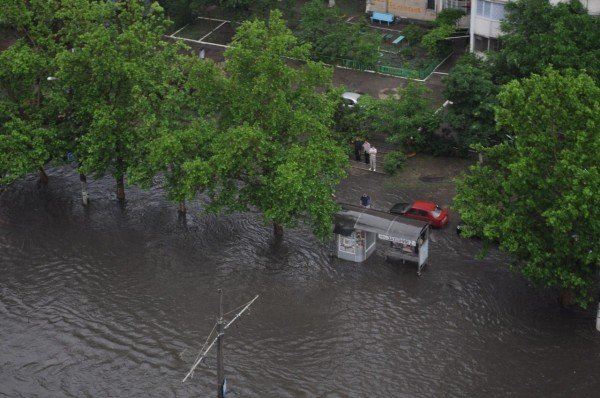 Стихийное бедствие в Одессе. Проливной дождь парализовал г..., фото-5 Стихийное бедствие в Одессе. Проливной дождь парализовал город (Фото, Видео), фото-5