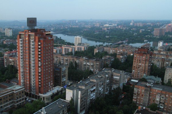 Закат в Донецке с высоты птичьего полета (фото), фото-6 Закат в Донецке с высоты птичьего полета (фото), фото-6