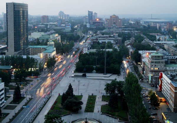 Закат в Донецке с высоты птичьего полета (фото), фото-8 Закат в Донецке с высоты птичьего полета (фото), фото-8