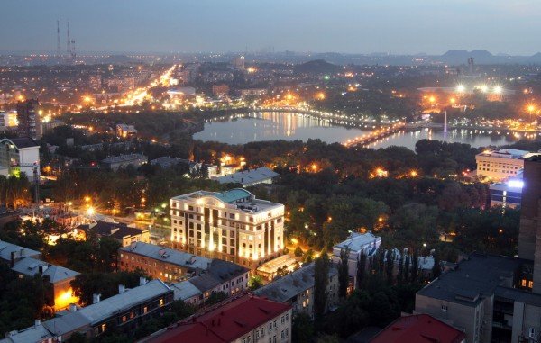 Закат в Донецке с высоты птичьего полета (фото), фото-10 Закат в Донецке с высоты птичьего полета (фото), фото-10