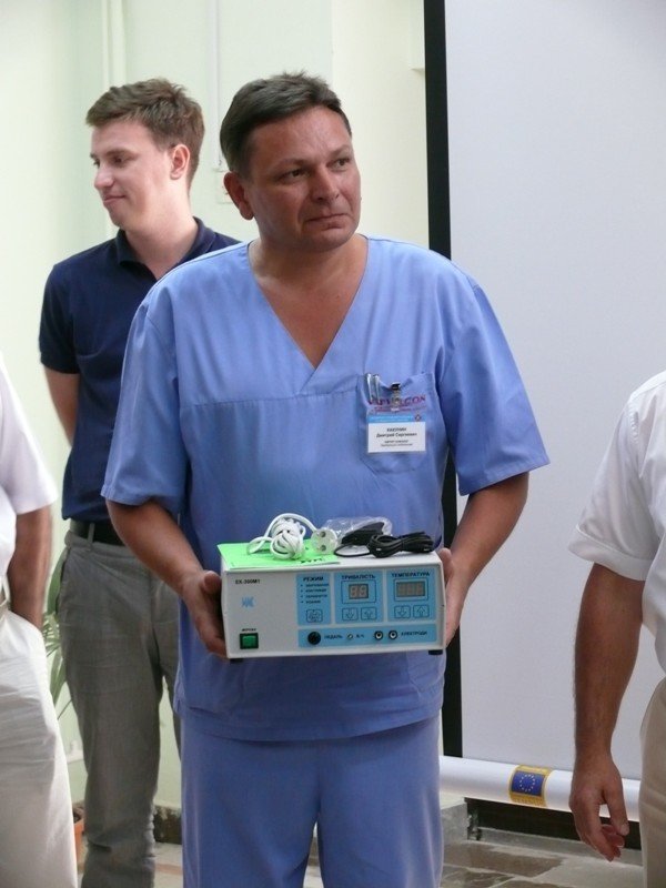 Ротаракт клуб «Ялта» подарил Ливадийской больнице новый электрокоагулятор, фото-12