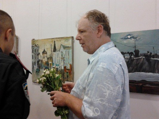 Свою выставку в Симферополе художник из Луганска адресовал милиции (фото), фото-10