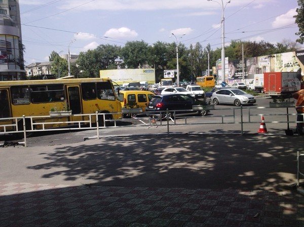 Пробки в центре города, фото-1 Пробки в центре города, фото-1