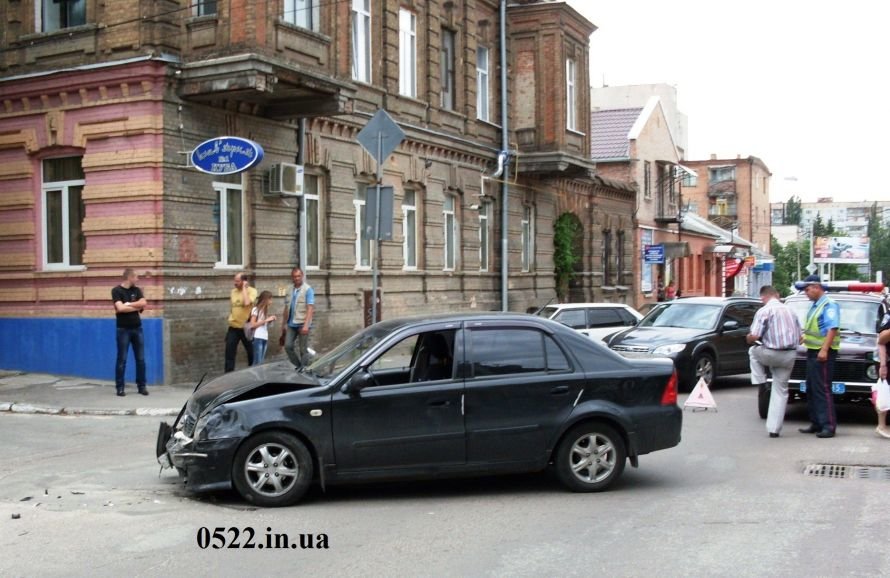 В Кировограде произошло ДТП, один из автомобилей чуть не сбил девочку (ФОТО) (фото) - фото 1 В Кировограде произошло ДТП, один из автомобилей чуть не сбил девочку (ФОТО) (фото) - фото 1