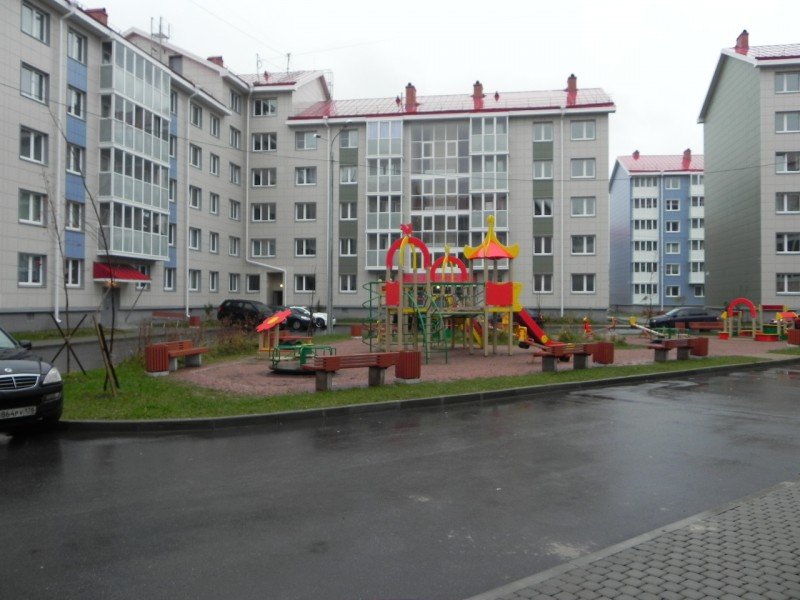 Квартира, сдаваемая в аренду в микрорайоне "Славянка", что недалеко от города Пушкин