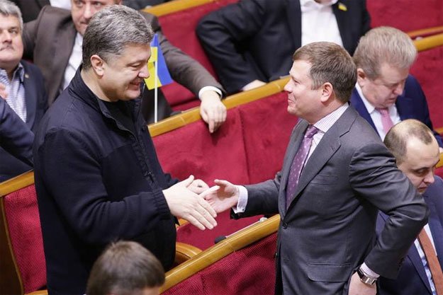 Жеваго і Порошенко. Фото Дмитра Ларіна Жеваго і Порошенко. Фото Дмитра Ларіна