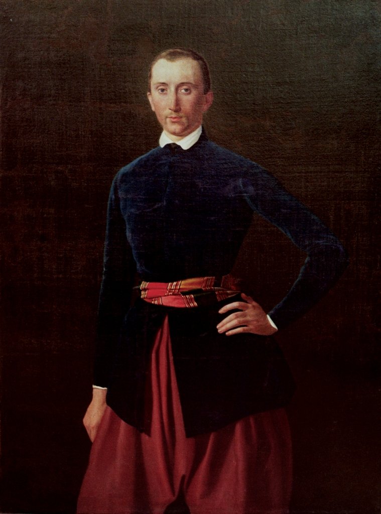 В Серебряков. Портрет Г. Галагана В Серебряков. Портрет Г. Галагана