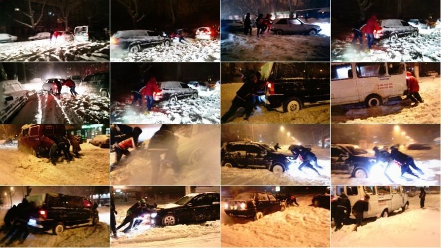Как справиться со снегом и получить удовольствие: ноу-хау настоящего одессита (ФОТО, ВИДЕО) (фото) - фото 5 Как справиться со снегом и получить удовольствие: ноу-хау настоящего одессита (ФОТО, ВИДЕО) (фото) - фото 5