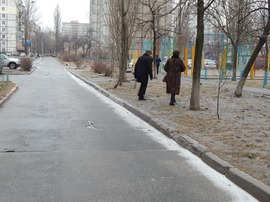 В первый день Нового года киевляне страдают от гололеда (ФОТО) (фото) - фото 1 В первый день Нового года киевляне страдают от гололеда (ФОТО) (фото) - фото 1