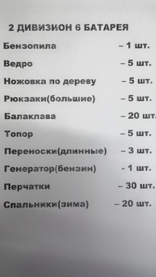 Днепропетровская 25-я бригада нуждается в помощи (СПИСОК) (фото) - фото 1 Днепропетровская 25-я бригада нуждается в помощи (СПИСОК) (фото) - фото 1