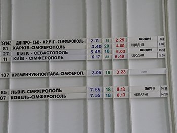 С понедельника отменяется поезд «Симферополь-Кривой Рог-Днепропетровск» (фото) - фото 2 С понедельника отменяется поезд «Симферополь-Кривой Рог-Днепропетровск» (фото) - фото 2