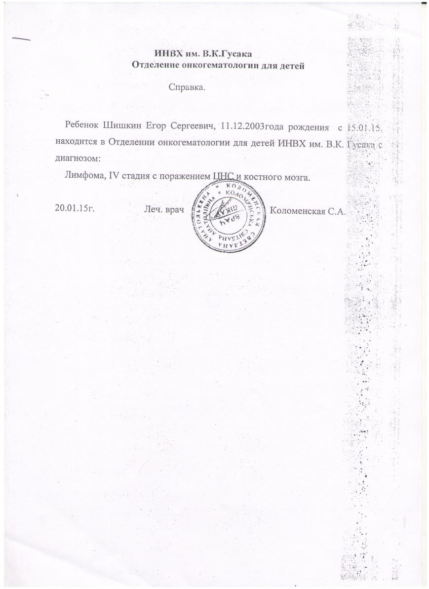 справка Шишкин Е.С. справка Шишкин Е.С.