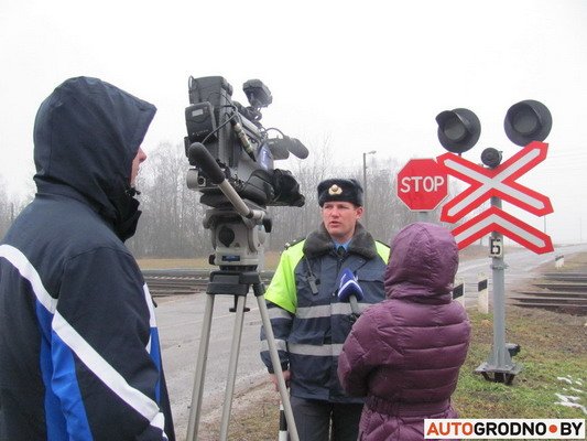 Акция ГАИ Гродно возле ж/д переездов: за два часа 5 штрафов..., фото-5 Акция ГАИ Гродно возле ж/д переездов: за два часа 5 штрафов на 360 тыс. рублей, фото-5