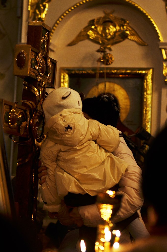 Фоторепортаж:крест-мощевик с частицей Ризы Господней и ковчег с мощами Матроны Московской уже в Гомеле, фото-7
