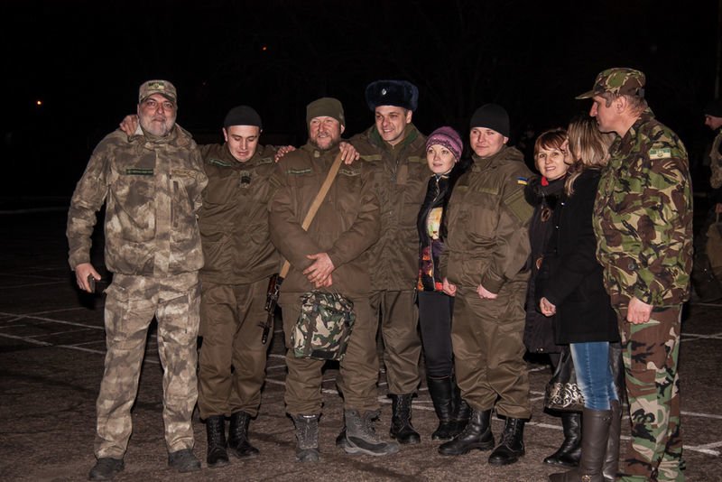 Запорожцы признавались в любви бойцам Национальной гвардии (ФОТО) (фото) - фото 1