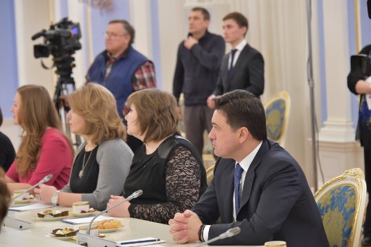 Домодедовские педагоги были приглашены на встречу с председателем правительства РФ и губернатором МО, фото-2