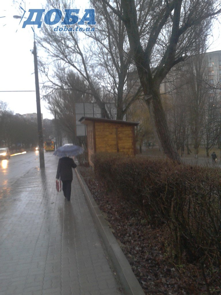 У Тернополі несподівано з`явився новий торговий кіоск (фото) (фото) - фото 1 У Тернополі несподівано з`явився новий торговий кіоск (фото) (фото) - фото 1