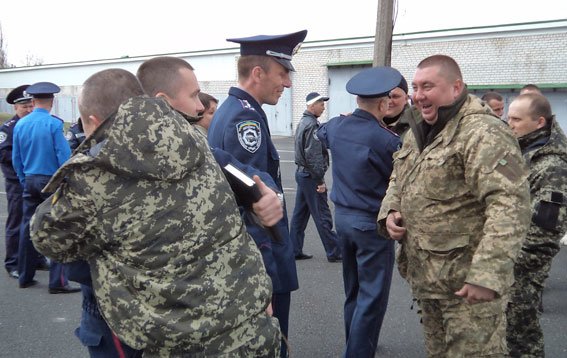 Полтавські даївці повернулися з зони АТО (фото) - фото 1 Полтавські даївці повернулися з зони АТО (фото) - фото 1