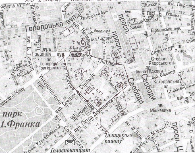 У Львові вулиця Гнанюка стане непроїзною (СХЕМА) (фото) - фото 1 У Львові вулиця Гнанюка стане непроїзною (СХЕМА) (фото) - фото 1