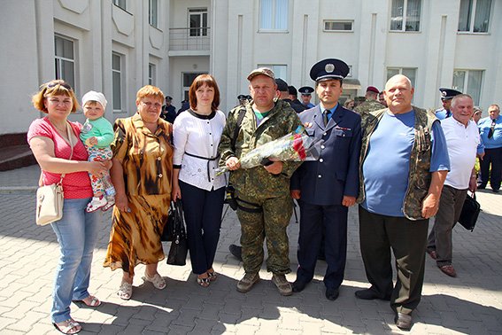 Зі Сходу на Хмельниччину повернувся зведений міліцейський загін (ФОТО) (фото) - фото 7 Зі Сходу на Хмельниччину повернувся зведений міліцейський загін (ФОТО) (фото) - фото 7