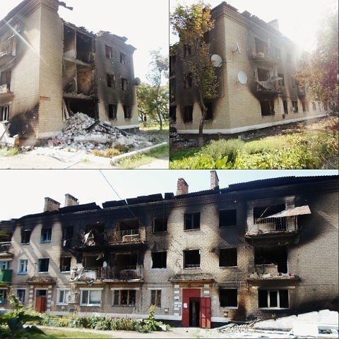 Как выглядит Красногоровка и Марьинка после ожестаченных боев (Видео,фото) (фото) - фото 1 Как выглядит Красногоровка и Марьинка после ожестаченных боев (Видео,фото) (фото) - фото 1