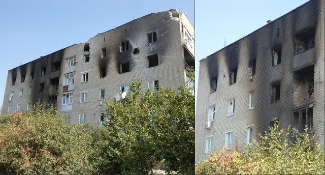 Как выглядит Красногоровка и Марьинка после ожестаченных боев (Видео,фото) (фото) - фото 1 Как выглядит Красногоровка и Марьинка после ожестаченных боев (Видео,фото) (фото) - фото 1