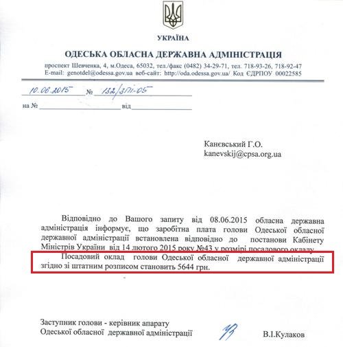 У Саакашвили рассказали, сколько он будет получать в одесской ОГА (фото) - фото 1 У Саакашвили рассказали, сколько он будет получать в одесской ОГА (фото) - фото 1