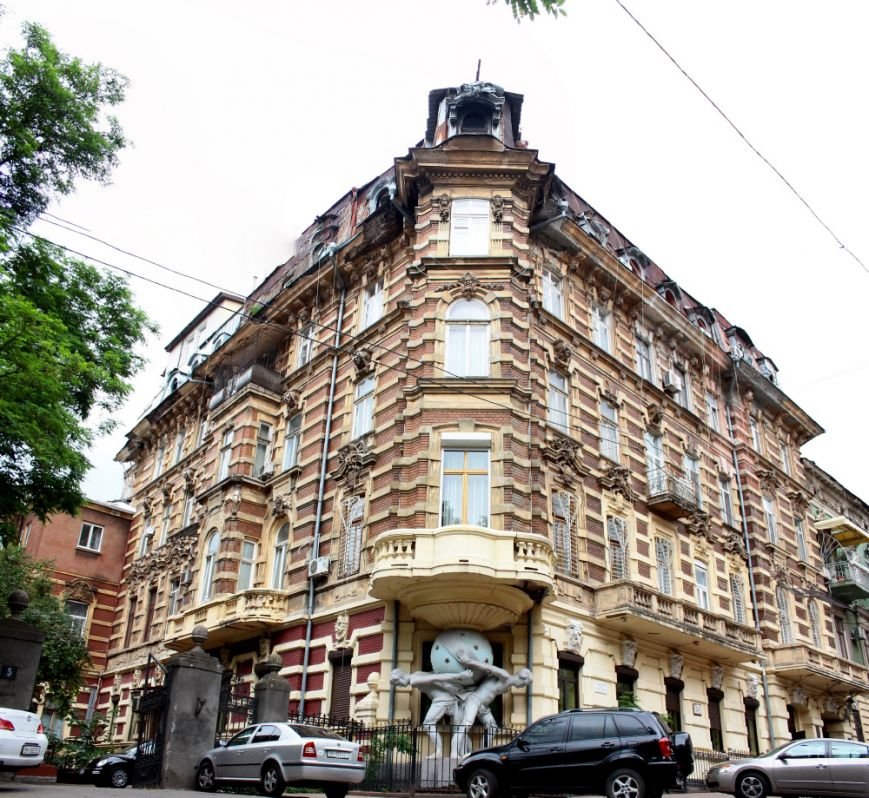 Панорама будинок з Атлантами-2- Панорама будинок з Атлантами-2-