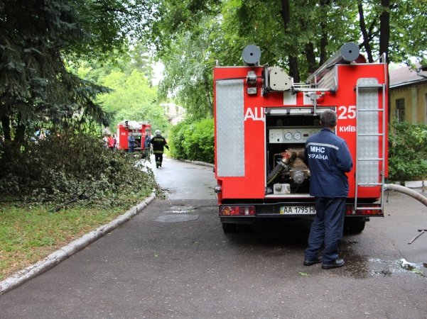 В Киеве во время пожара психиатрической больнице эвакуировали 35 человек (ФОТО) (фото) - фото 1 В Киеве во время пожара психиатрической больнице эвакуировали 35 человек (ФОТО) (фото) - фото 1