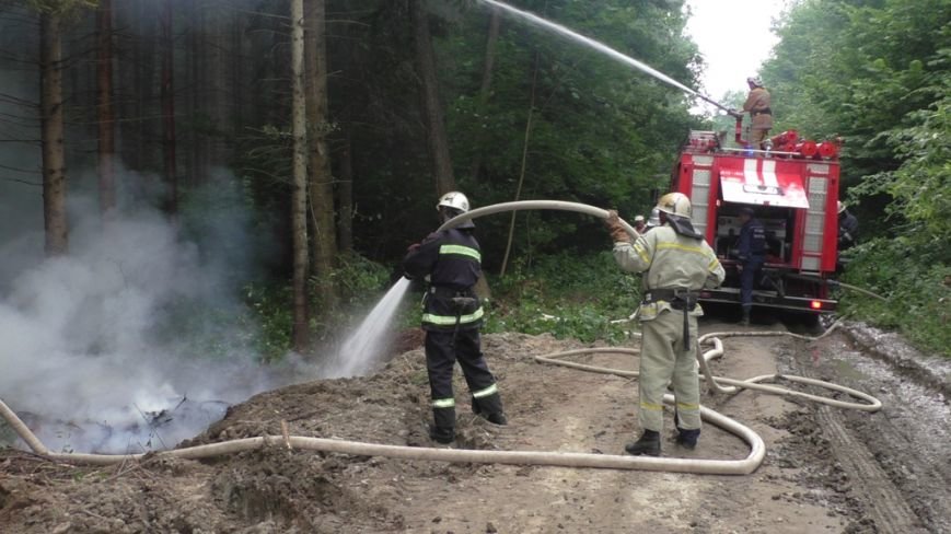 Буковинські рятувальники вчилися гасити масштабну лісову пожежу (ФОТО) (фото) - фото 5 Буковинські рятувальники вчилися гасити масштабну лісову пожежу (ФОТО) (фото) - фото 5