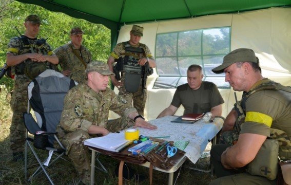 Под Мариуполем новосозданный батальон милиции вышел на полигон (ФОТОРЕПОРТАЖ) (фото) - фото 3 Под Мариуполем новосозданный батальон милиции вышел на полигон (ФОТОРЕПОРТАЖ) (фото) - фото 3