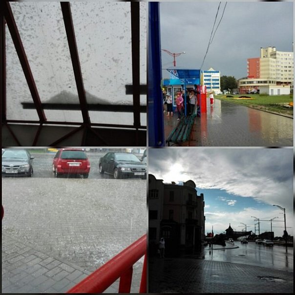 Сильные дожди глазами гродненцев - грозы, град и потопы местного уровня (фото) - фото 4 Сильные дожди глазами гродненцев - грозы, град и потопы местного уровня (фото) - фото 4