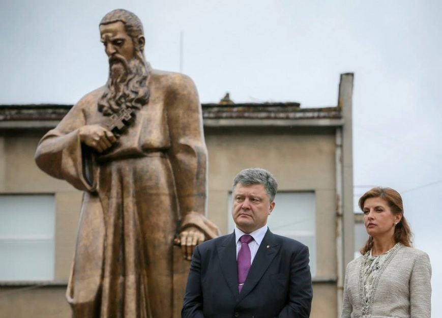 Петро Порошенко відкрив пам'ятник Митрополиту Андрею Шептицькому (фото) - фото 2 Петро Порошенко відкрив пам'ятник Митрополиту Андрею Шептицькому (фото) - фото 2