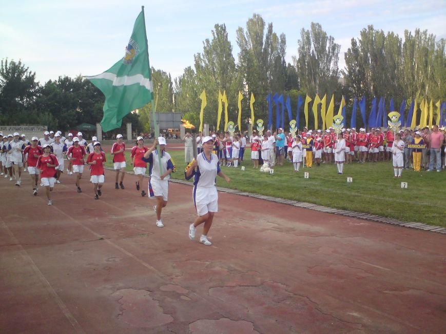 Естафета олімпійського вогю у Скадовську Естафета олімпійського вогю у Скадовську