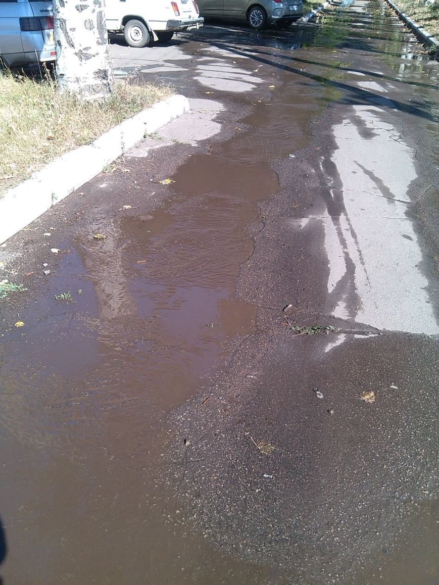 После наполнения водоводов продолжают заполняться водой и улицы Димитрова (фото) - фото 2 После наполнения водоводов продолжают заполняться водой и улицы Димитрова (фото) - фото 2
