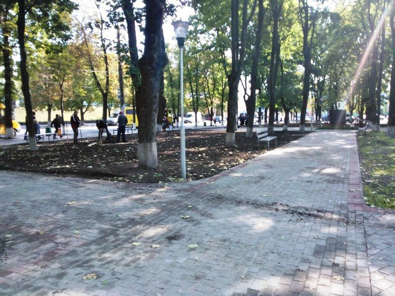 В Сумах осужденные благоустроили сквер «СКД» (ФОТО) (фото) - фото 1 В Сумах осужденные благоустроили сквер «СКД» (ФОТО) (фото) - фото 1