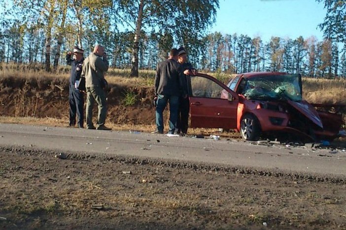 В Белгородской области в ДТП из четырёх машин погиб пожилой водитель