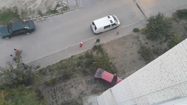 У Тернополі в багатоквартирний будинок в`їхала автівка (фото) (фото) - фото 1 У Тернополі в багатоквартирний будинок в`їхала автівка (фото) (фото) - фото 1