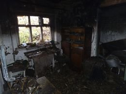 В Краматорске на пожаре погиб мужчина (фото) - фото 1 В Краматорске на пожаре погиб мужчина (фото) - фото 1