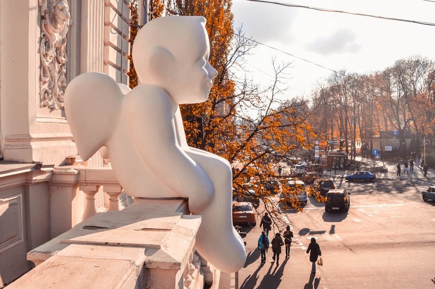 В Музее Шевченко установили скульптуру ангела (ФОТО) (фото) - фото 6 В Музее Шевченко установили скульптуру ангела (ФОТО) (фото) - фото 6