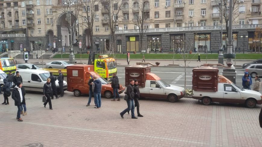 Собственники кофемобилей опять пикетируют КГГА (ФОТО) (фото) - фото 1 Собственники кофемобилей опять пикетируют КГГА (ФОТО) (фото) - фото 1