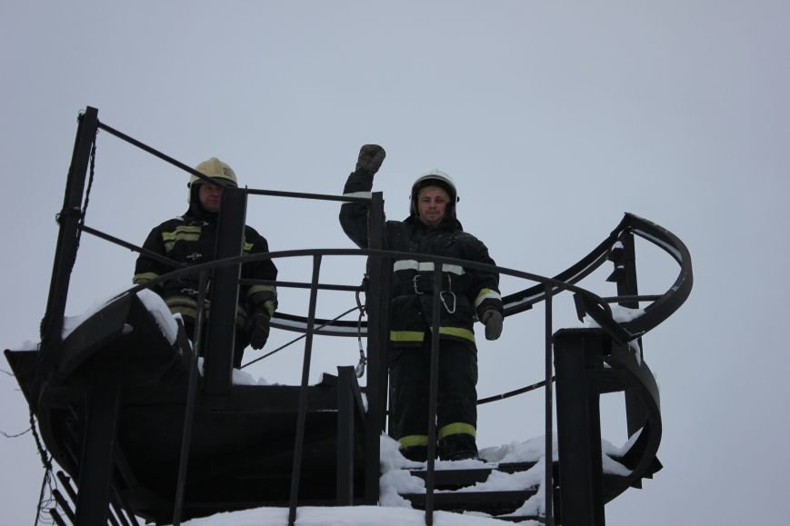 Сыктывкарские журналисты на себе испытали особенности пожарной службы, фото-9